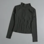 Women Zip Fitness Yoga Shirt Long Sleeve Sports Jacket Gym Top Activewear Running Coats Workout Clothes Woman - Image 6