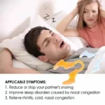 Silicone Anti-snoring Nasal Dilator, Nose Clip, Sleeping Aid, Improve Sleep Snore Prevention Gadget, Better Rest - Image 2