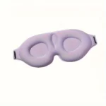 Super Soft 3D Silk Sleeping Eye Mask - Soft and Comfortable, Suitable for All Skin Tones, Unisex, Travel and Home Use, Relax Accessories, Enjoy a Better Sleeping Experience, Soft and Comfortable for Yoga, Travel and Nap with 3D Stereo Eye Mask - Image 3