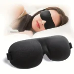 Super Soft 3D Silk Sleeping Eye Mask - Soft and Comfortable, Suitable for All Skin Tones, Unisex, Travel and Home Use, Relax Accessories, Enjoy a Better Sleeping Experience, Soft and Comfortable for Yoga, Travel and Nap with 3D Stereo Eye Mask - Image 4