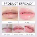 Four Fruit Flavors Lip Care Kit-24H Day&Night Lip Ritual,Double Fruity Exfoliation&Intense Overnight Sleep Mask,Anti-Aging & Line Smoothing&The Ultimate Self-Care Gift - Image 2